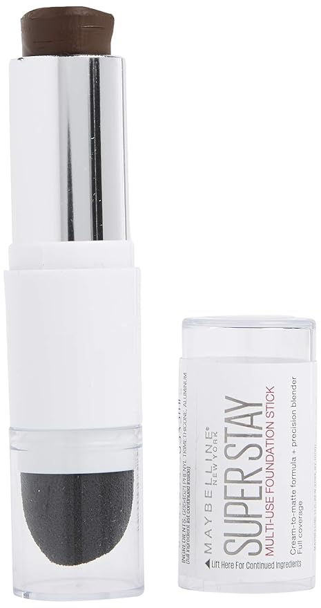 Maybelline New York Super Stay Foundation Stick for Normal To Oily Skin, Espresso, 0.25 Ounce-Velvo Beauty
