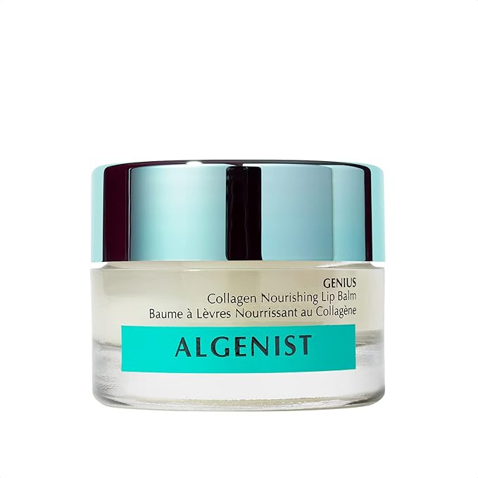 Algenist GENIUS Collagen Nourishing Lip Balm - Vegan Collagen Lip Balm to Help Soothe Dryness for Smooth, Soft, Supple Lips (15ml)-Velvo Beauty