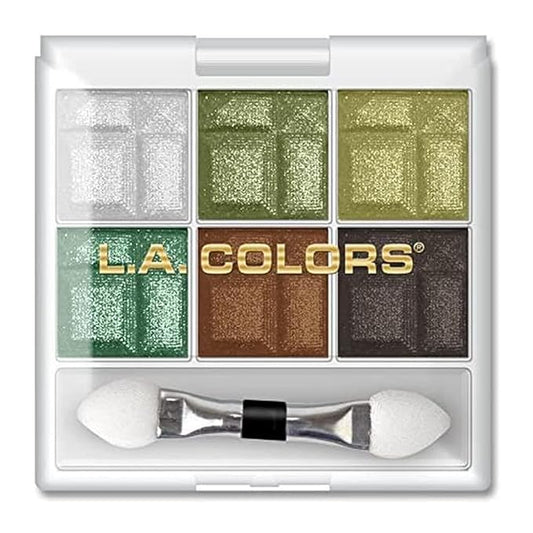 L.A. COLORS 6 Color Eyeshadow, Charming CES462-Velvo Beauty
