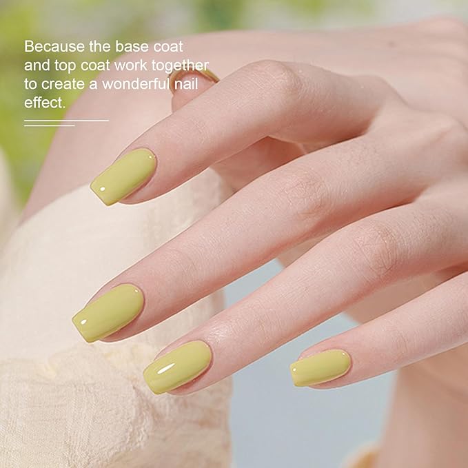 JODSONE Gel Nail Remover Quick Gel Nail Polish Remover and Base Coat Top Coat Simple Set is Suitable for Beginners to Try-Velvo Beauty