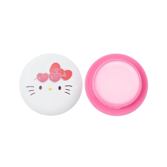 Hello Kitty Macaron Lip Balm - Strawberry Milkshake Flavored-Velvo Beauty