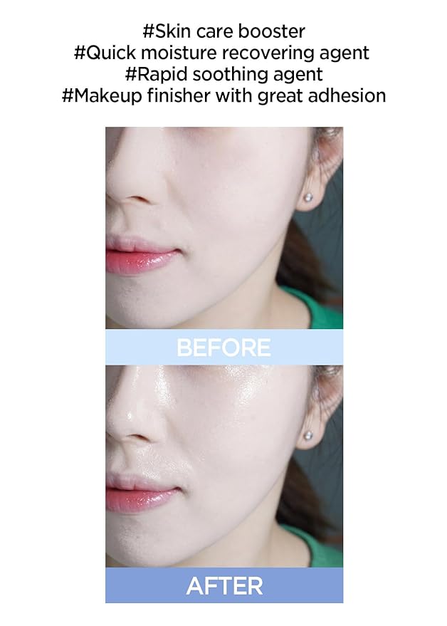 JUNG SAEM MOOL Essential Mool Micro Fitting Face Mist 4.06 Fl Oz, Ultra-Fine Hydrating Makeup Setting Spray with Thermal Spring Water, Long-Lasting Fixing Power Dewy Glow Primer, Korean Face Mist-Velvo Beauty