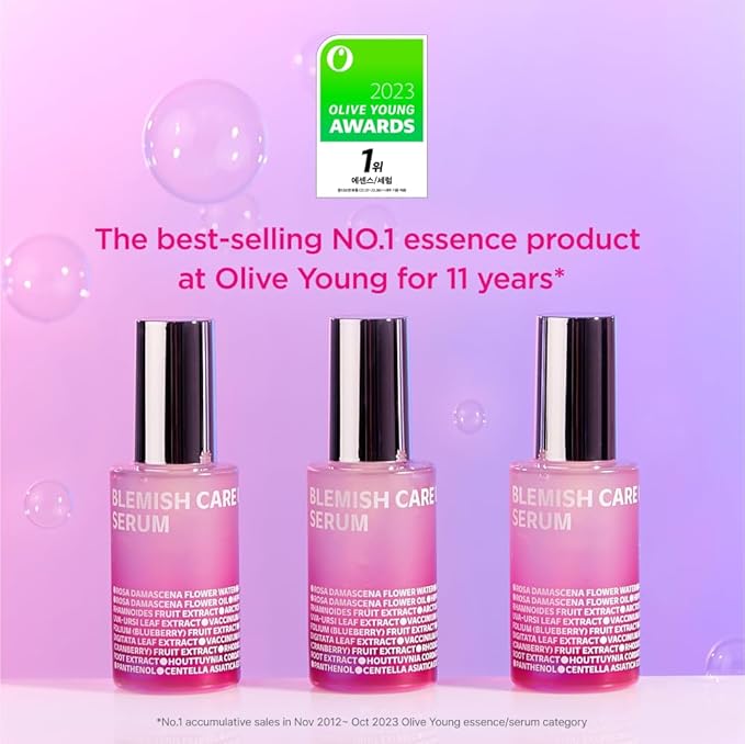 ISOI Blemish Care Up Serum Gift Set, Korean Skin Care for Hydration & Radiance – Full Size or 5-Step Travel Kit Options (5-Step Special Kit (1.77 fl.oz))-Velvo Beauty