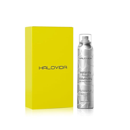Dry Shampoo for Women, Dry Scalp Shampoo Spray for Dark Hair Leaves No White Residue, Absorb Oils, Volumizing & Refresh Hair for 72 Hours, 5.07 Fl Oz-Velvo Beauty