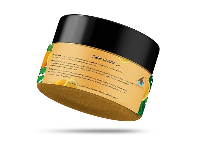 Turmeric Lip Scrub-Velvo Beauty