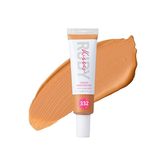 Ruby Kisses Tinted Moisturizer, Hydration, Calm & Revitalize Skin, Skin Perfecting, Blur Pores & Fine Lines, Natural Finish & All-Day Comfort Wear (Classic Tan)-Velvo Beauty