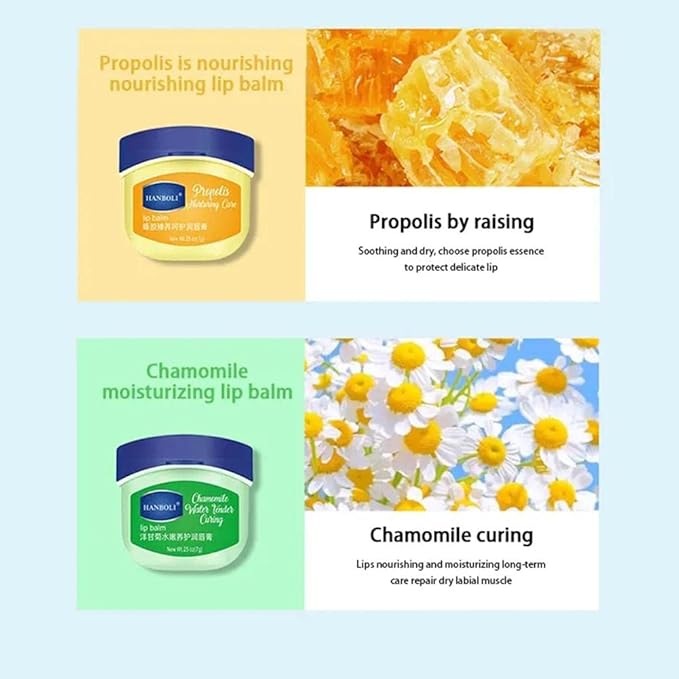 Fruit Flavored Lip Balm Set, Anti Chapping Lip Mmoisturizers, Mini Chapstick, Relieves Dull and Dry Skin, Long Lasting Lip Care Products-Velvo Beauty