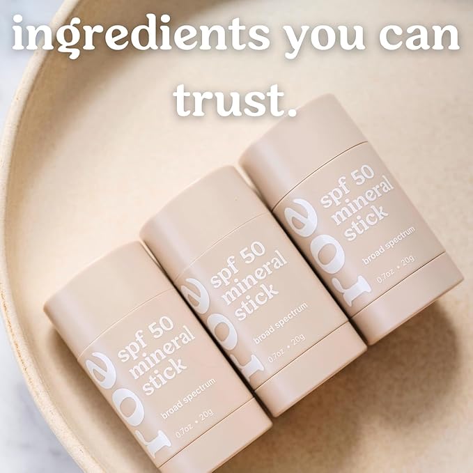 Roe Wellness- Kids Sunscreen Stick For Face & Body Sun Protoction | Reef Safe, Clean Ingredients (SPF 50 Roll-on Stick)-Velvo Beauty