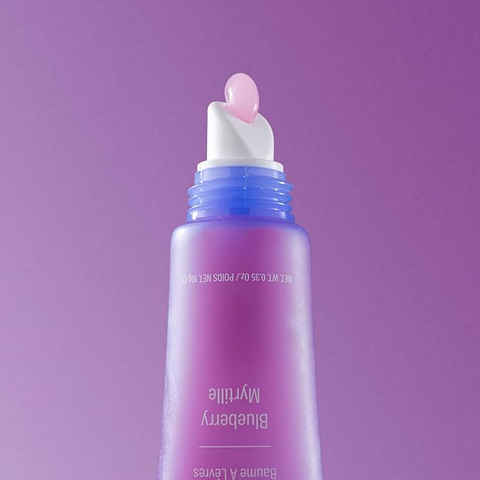 W7 Gloss Away Lip Balm - 2 Piece Set - Nourishing Lip Balm Formula With Shea Butter - Blueberry-Velvo Beauty