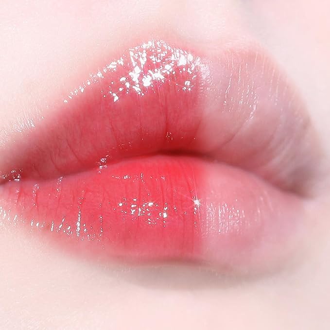 AOU GLOWY TINT BALM Tinted Lip Balm with Natural Gloss Instant Hydration for Chapped Lips 0.12Oz (04 Cherry Balm)-Velvo Beauty