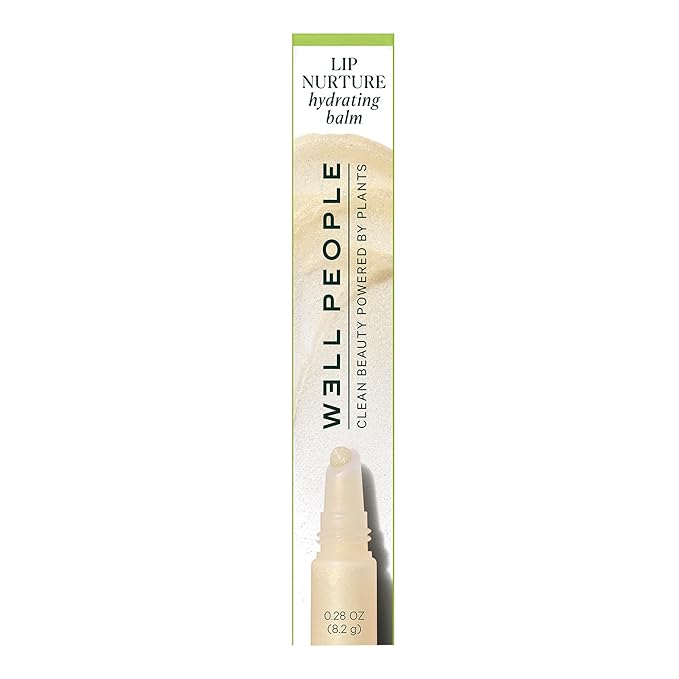 Well People Lip Nurture Hydrating Balm, Lip Balm For Hydration & Vibrant Sheer Color, Soothes & Softens Lips, Vegan & Cruelty-free, Gold Glow-Velvo Beauty