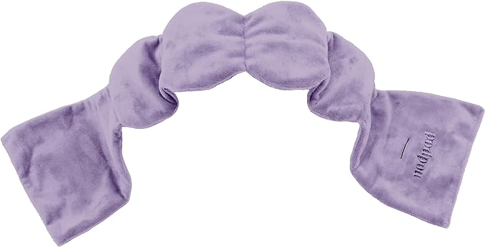 Nodpod Gentle Pressure Sleep Mask | Patented Light Blocking Design for Sleeping, Traveling & Relaxation - Wisteria-Velvo Beauty