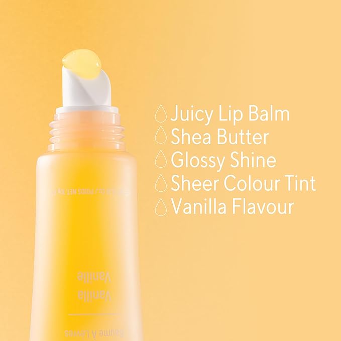 W7 Gloss Away Lip Balm - 2 Piece Set - Nourishing Lip Balm Formula With Shea Butter - Vanilla-Velvo Beauty