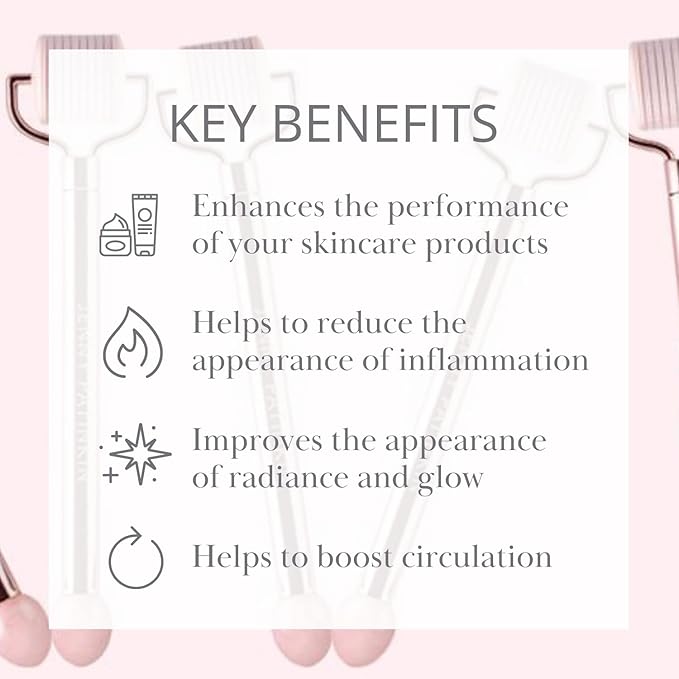 Rose On Rose Derma Roller by Jenny Patinkin-Velvo Beauty