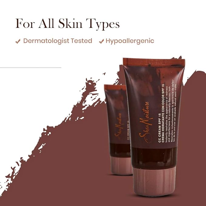 Shea Moisture CC Cream SPF 15 - Deep-Velvo Beauty