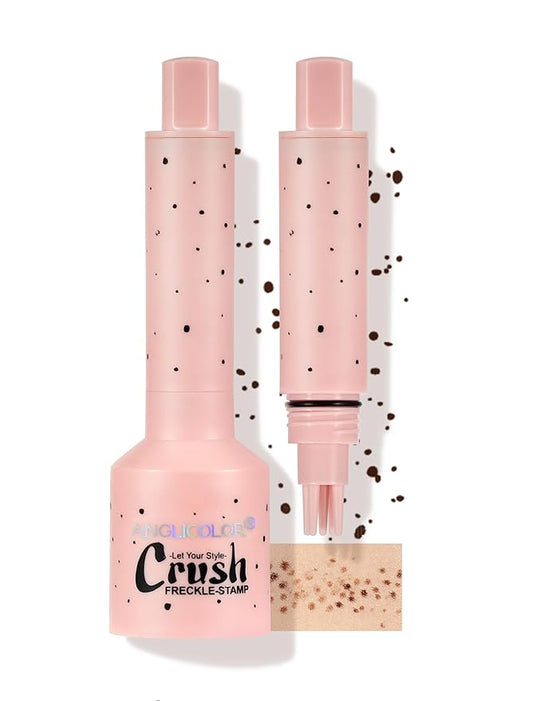 Freckle Pen, Freckle Stamp, Long Lasting, Waterproof, Smudge-proof, Transfer-proof, Easy Natural Sun-kissed Makeup, Suitable for All Skin Types, Vegan & Cruelty-Free (Deep-03)-Velvo Beauty