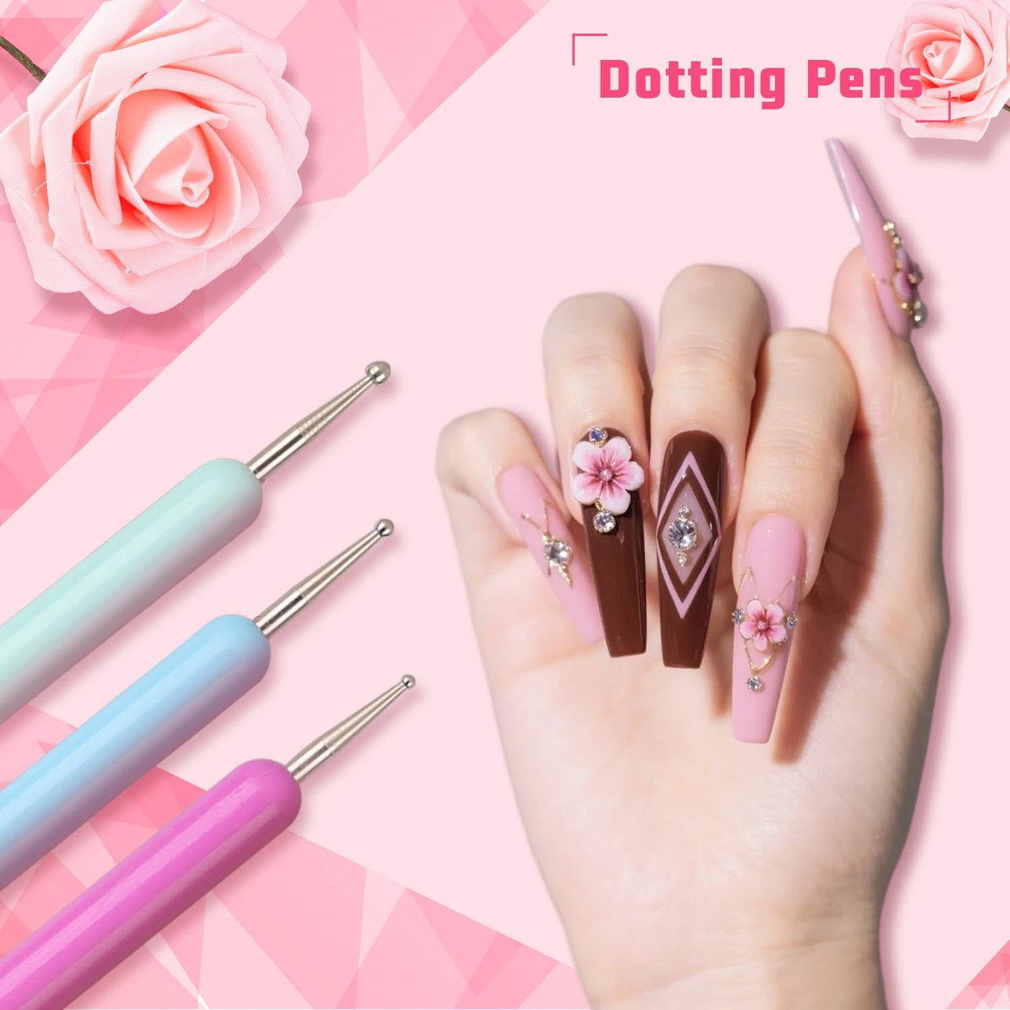 Sponge Pat Paint Nail Gel, Ombre Nails Gradient Gel Nail Blush Blooming Aura Nails Drawing Stripper Floral Painting DIY Nail Art, No Wipe, UV/LED Curing (12 Colors i)-Velvo Beauty