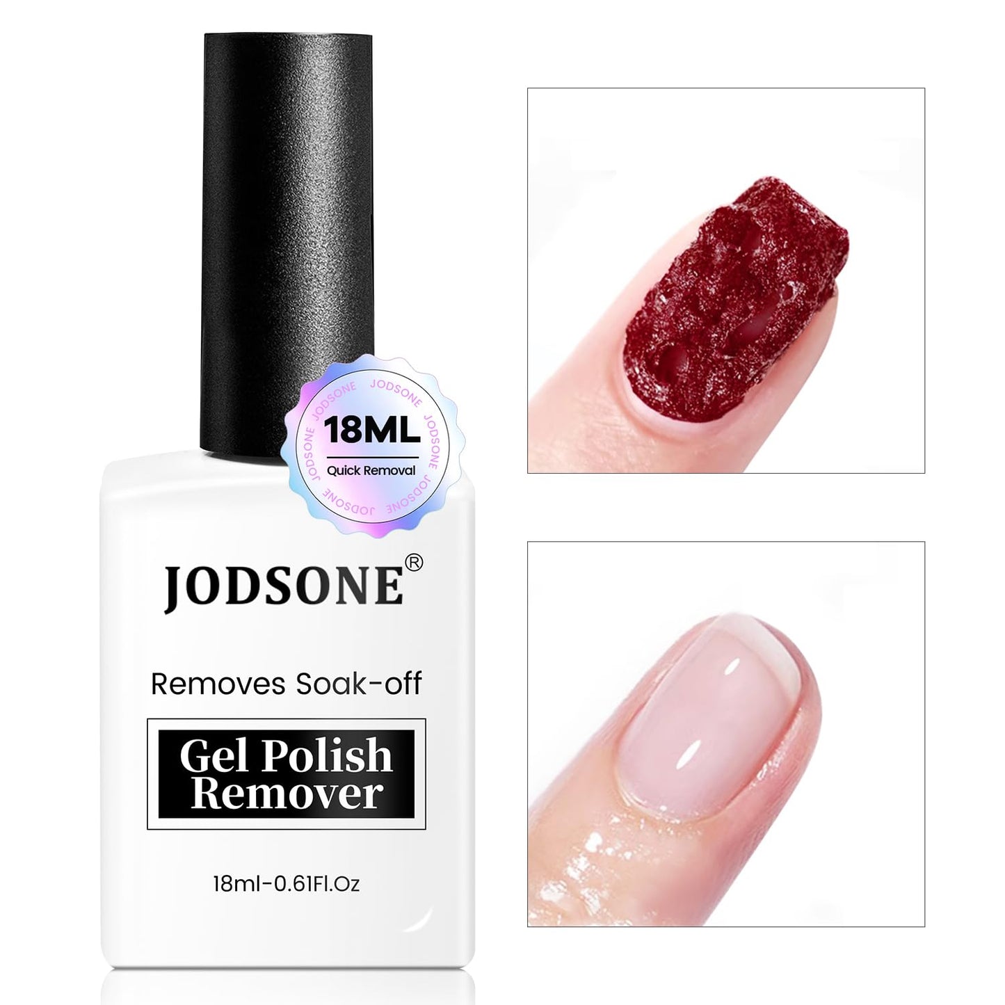 JODSONE 18ML Gel Nail Polish Remover No Need Soaking or Wrapping Gel Remove Within 2-5 Minutes Gel Nail Remover Easy And Quick Remove-Velvo Beauty