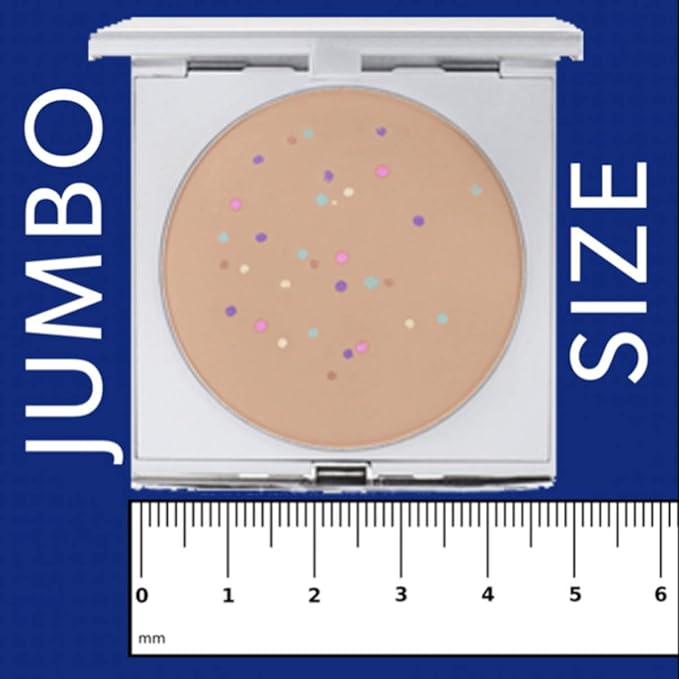 Magic Minerals by Jerome Alexander Jumbo Size Mineral Powder Foundation with Color Correctors, Antioxidant Skincare Formula (Medium Dark)-Velvo Beauty