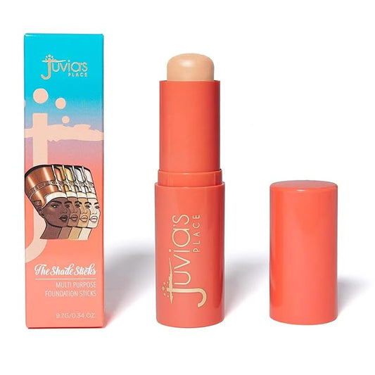 Juvia's Place Shade Stick Foundation, Concealer, Contour, Nicaragua, Light w/Neutral Cool Undertone, .34 oz-Velvo Beauty