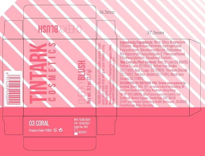 Cheeky Blush Compact for Face Cheeks, Talc Free Blusher Palette, Matte Powder Makeup, Natural Healthy, Mauve Pink Magenta Peach Red, Vegan Cruelty Free-Velvo Beauty