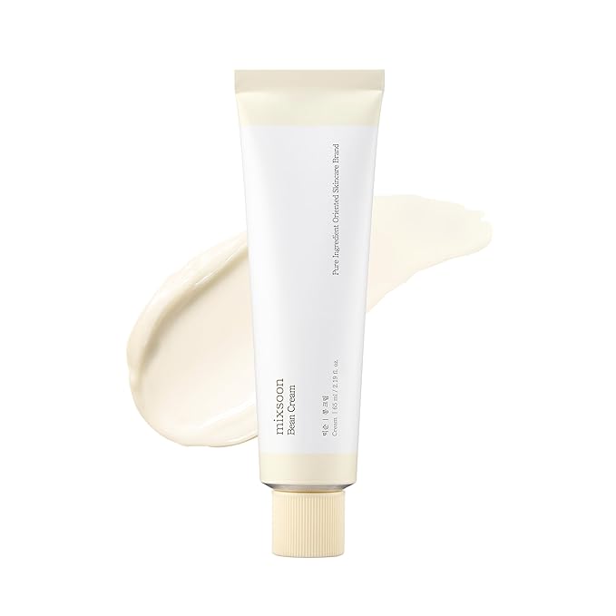 mixsoon Bean Cream - Intensive Moisture Face Cream For Smooth, Nourished Skin, Pore & Sebum Care - Korean Skincare For Glass Skin - Non-sticky (2.19 Fl. Oz / 65ml)-Velvo Beauty