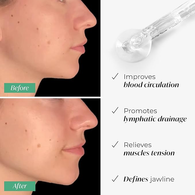 PLANTIFIQUE Gua Sha Facial Tools | Gifts | Massage Tool | Jawline Sculptor | Face Sculpting Tool for Your Skin Care Routine | Jade Guasha-Velvo Beauty