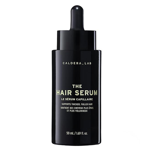 Caldera + Lab The Hair Serum | Men’s Thickening Serum for Thinning & Receding Hair, Supports Fuller & Stronger-Looking Hair, Dermatologically Tested - All Hair Types-Velvo Beauty