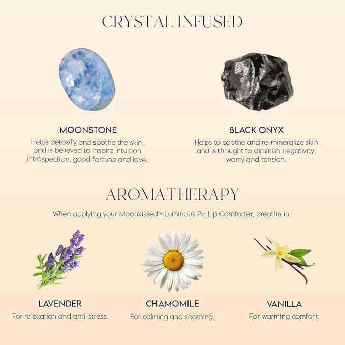 ieró Beauty Moonkissed Luminous PH Tinted Lip Balm w/Shea Butter & Vitamin E, Lip Care Moisturizer, Lip Plumper for Soft & Supple Lips, Paraben Free, Vegan, Sheer Red w/Copper-Red Shimmer-Velvo Beauty