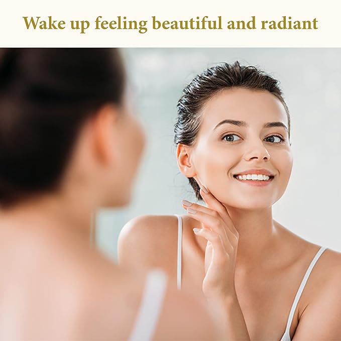 Calithea Night Cream - Moisturizing & Hydrating Face Repair Cream - Night Facial Moisturizer with Shea Butter, Elderberry, Argan Oil - Antioxidant-Rich Skin Night Cream-Velvo Beauty