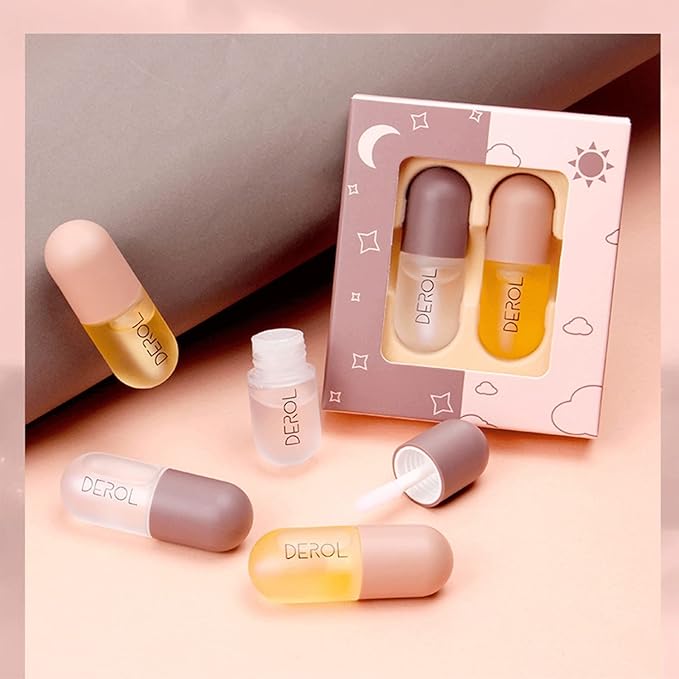 DEROL Lip Plumper Set,Natural Lip Plumper and Lip Care Serum,Lip Enhancer for Fuller,6Pcs Matte Liquid Lipstick Makeup Set, Matte liquid Long-Lasting Wear Non-Stick Cup Not Fade Waterproof Lip Gloss-Velvo Beauty