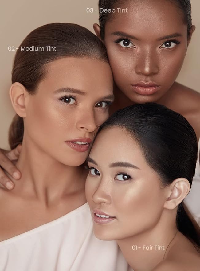 Golden Rose Radiant Tinted Moisturiser Oil-Free Glowy Tinted Moisturizer Foundation UV SPF 25 (MEDIUM TINT)-Velvo Beauty