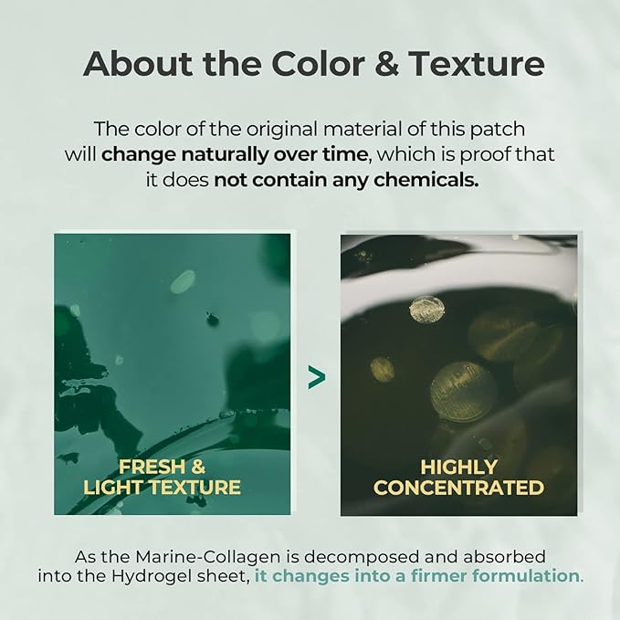 Marine Collagen Under Eye Hydrogel mask for Dark circles, Wrinkle and Puffiness (puffy eyes) | Korean Skincare-Velvo Beauty