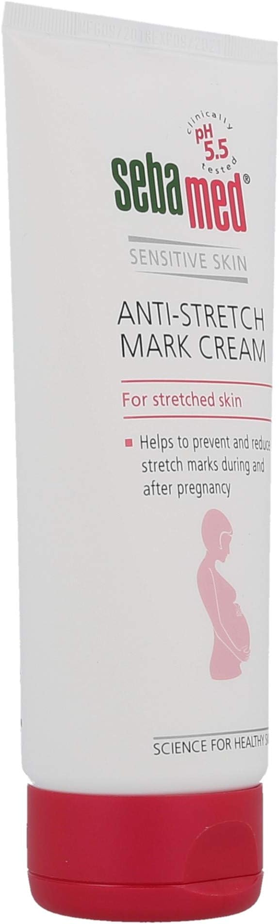 Sebamed Anti-Stretch Mark Cream Stretch Mark Cream - for Pregnancy Stretch Mark & Prevention Oil - Stretch Mark Removal Cream for Pregnant Women, Mothers - Safe for All Ages & Skin Types-Velvo Beauty