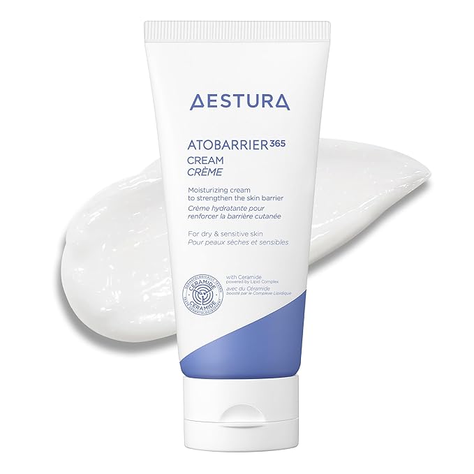 AESTURA ATOBARRIER365 Cream with Ceramides, Korean Face Moisturizer for Barrier Repair | 120H lasting Hydration, Ceramide Capsules, Dry & Sensitive Skin, Non-comedogenic, 80 mL / 2.70 fl.oz.-Velvo Beauty
