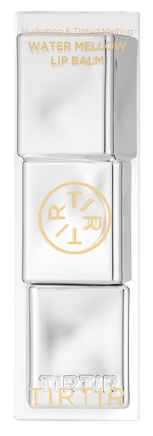 TIRTIR Water Mellow Lip Balm, 03 Peach Lemony, 0.11 Fl Oz – pH Color Changing Organic Korean Lip Care, Lightweight Deep Hydration Lip Moisturizer for Women Men, Paraben Free-Velvo Beauty