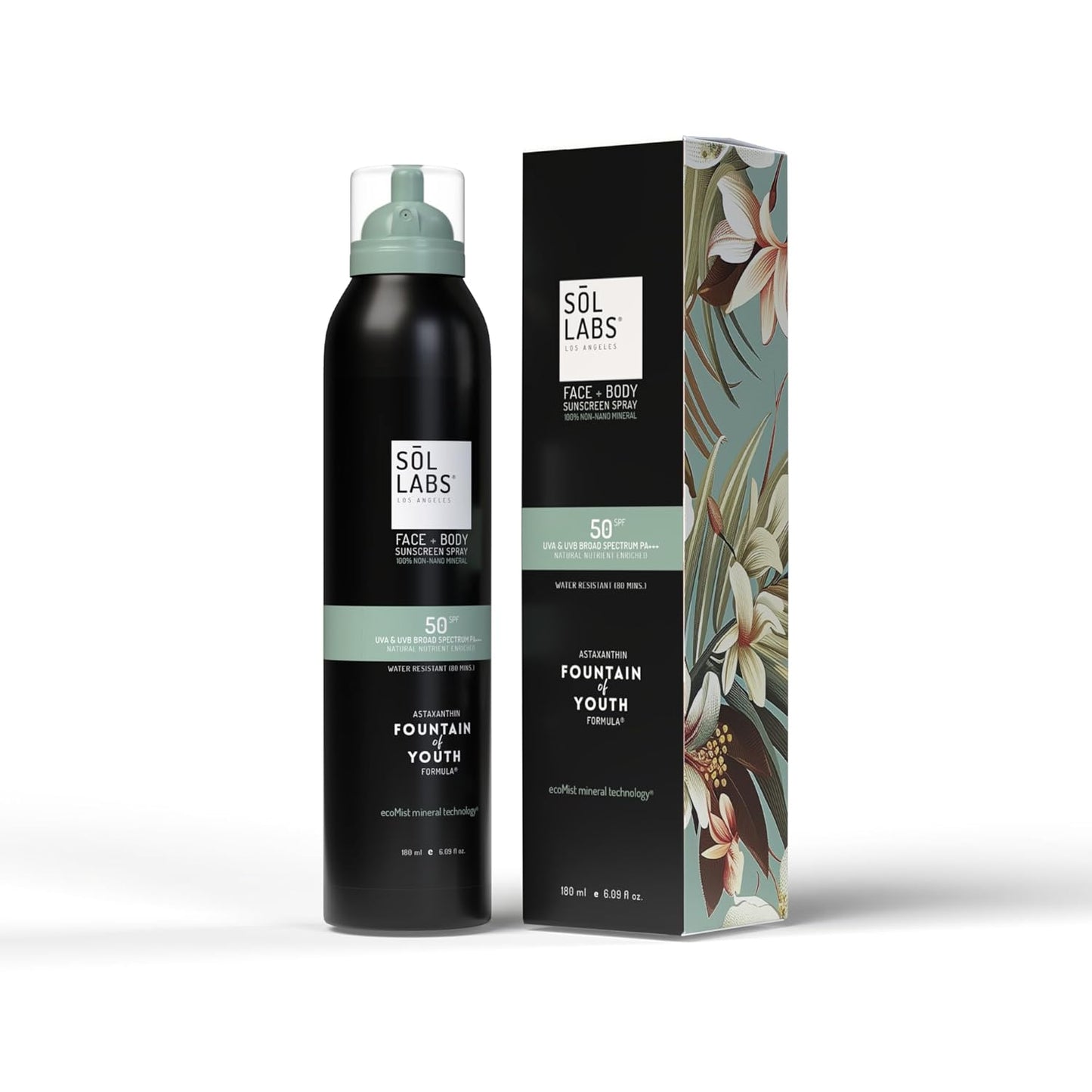 Mineral Sunscreen Spray SPF 50 – Reef Safe Sunscreen Spray, Lightweight Zinc Oxide, Water-Resistant – Korean Skincare, Face & Body Sun Protection-Velvo Beauty