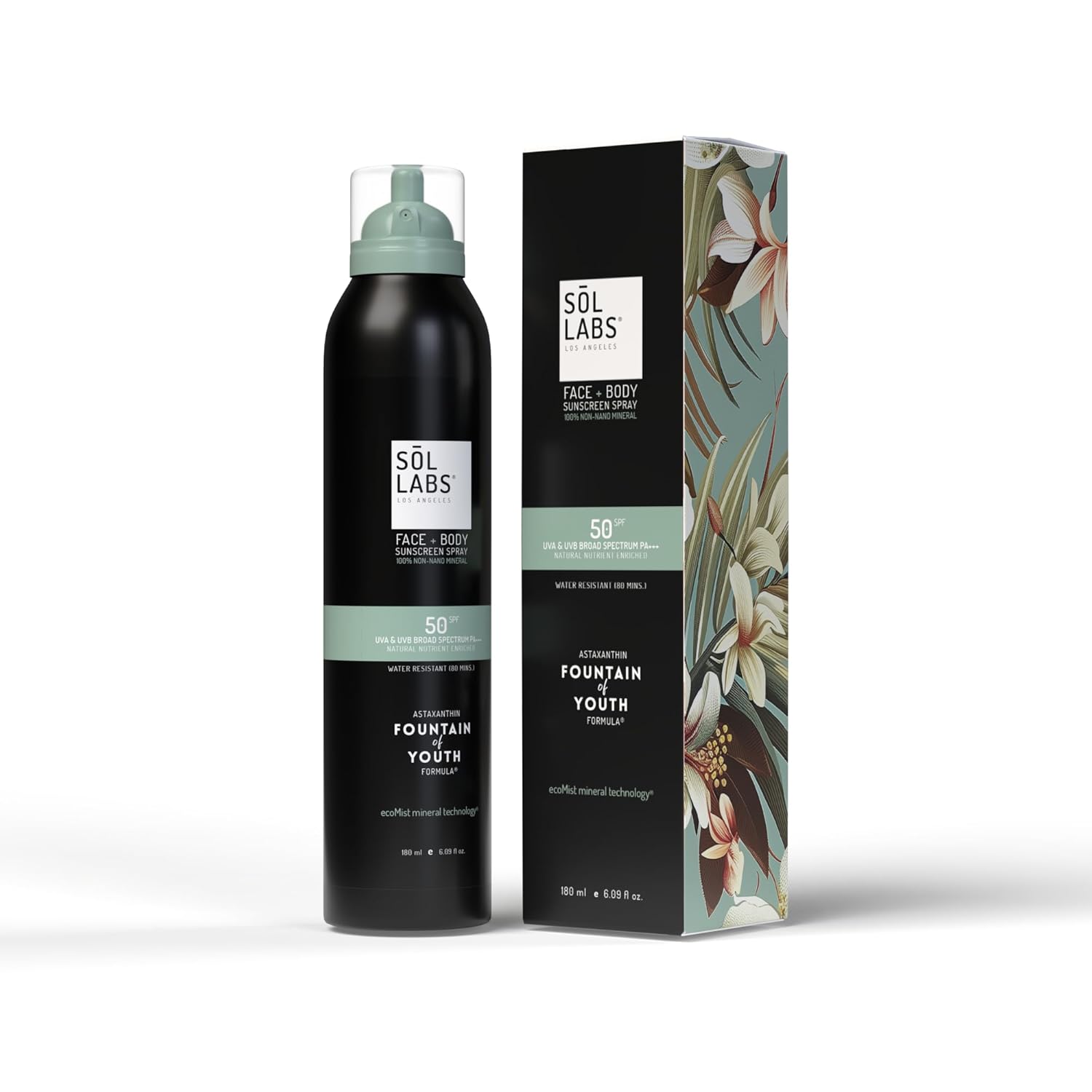 Mineral Sunscreen Spray SPF 50 – Reef Safe Sunscreen Spray, Lightweight Zinc Oxide, Water-Resistant – Korean Skincare, Face & Body Sun Protection-Velvo Beauty