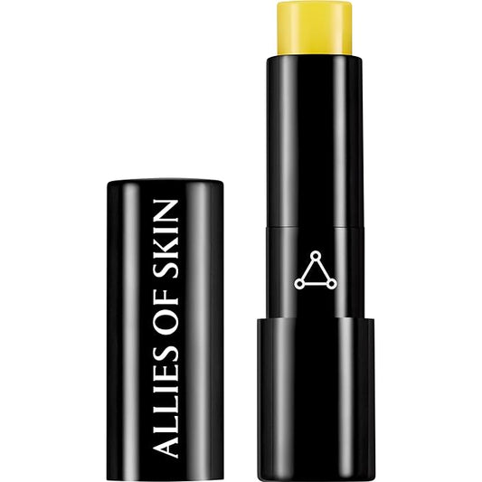 Allies of Skin Peptide & Ceramide Repair Lip Balm with Palmitoyl Tripeptide-5, Ceramide NP, Sea Buckthorn Oil, Avocado Oil, Sunflower Seed Oil, Shea Butter, Vitamin C & E. 3.8g/ 0.13 oz-Velvo Beauty