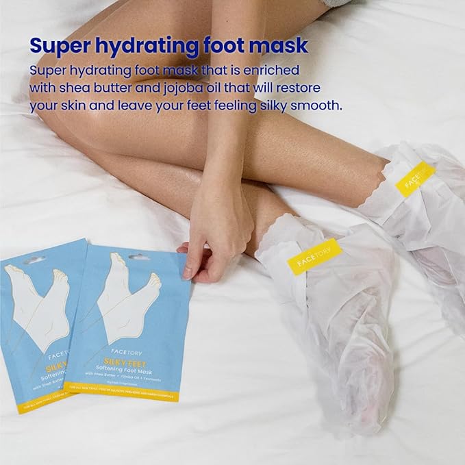 FACETORY Deluxe Self-Care Mask Bundle with 3 Nourishing Hair Masks, 7 Hydrating Face Sheet Masks, and 3 Softening Body Masks for Dry, Cracked Skin-Velvo Beauty