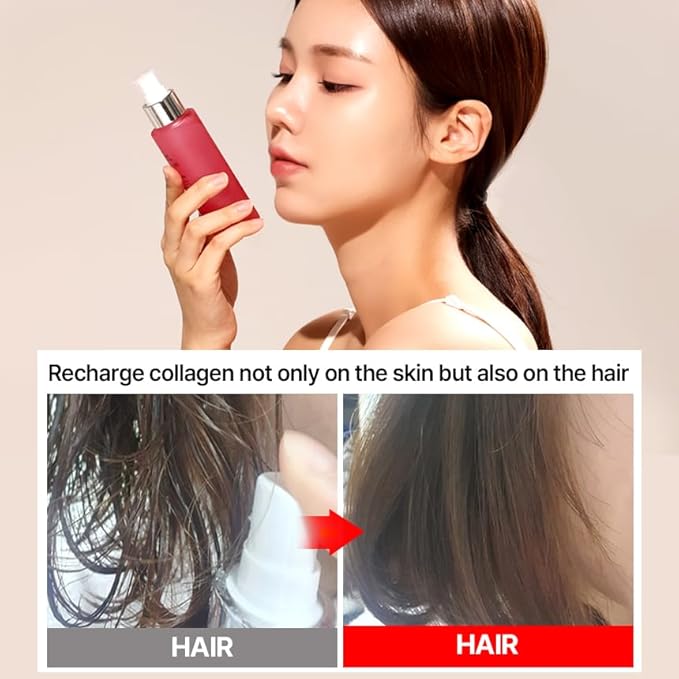 Collagen Double Eight Facial Mist Serum 100ml – Hydrating Face Mist & Makeup Setting Spray with Deep Collagen Barrier Protection for Long-Lasting Moisture & Radiant Skin-Velvo Beauty