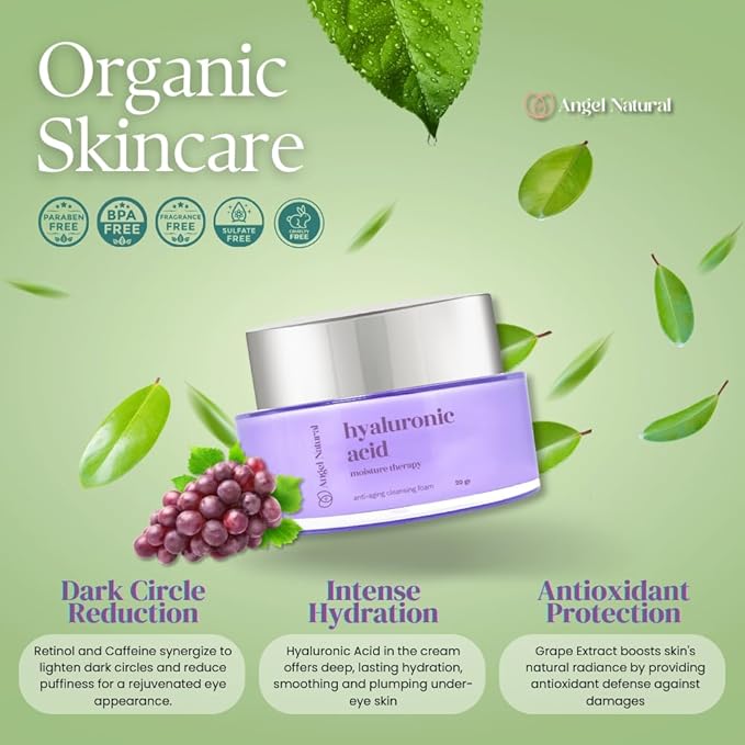 Retinol Under Eye Cream For Dark Circles & Puffiness, Daily Fine Line and Wrinkle Cream, Anti Aging Line Smoothing, Korean Skin Care Treatment for Women and Men 0.7 Fl Oz-Velvo Beauty