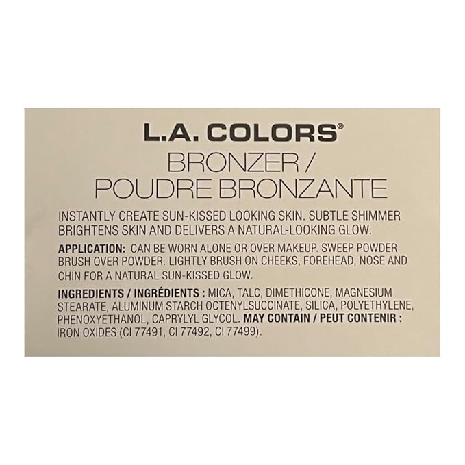 L.A. Colors Bronzer CBPP260 Sun Goddess .28 oz-Velvo Beauty