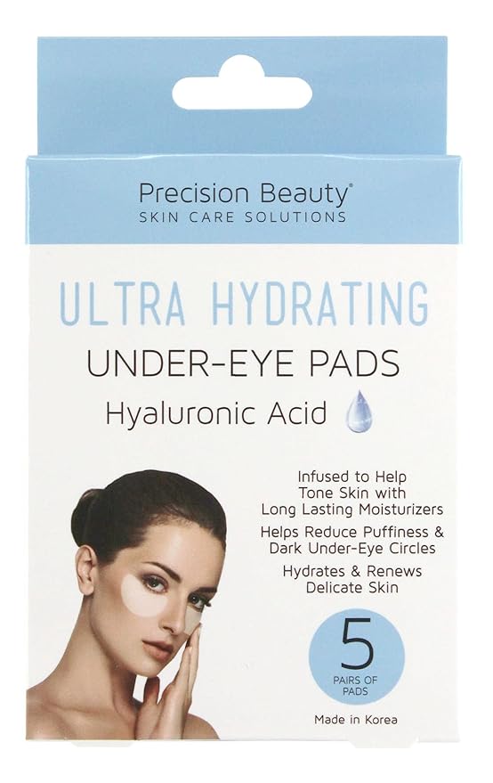 Precision Beauty Ultra Hydrating Under Eye Masks, 5 Pairs of Pads-Velvo Beauty
