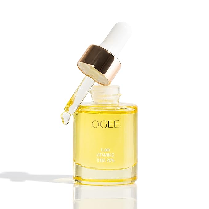 Ogee Vitamin C THDA 20% Elixir - Certified Organic Vitamin C Face Serum - Brightening Vitamin C Serum for Face-Velvo Beauty