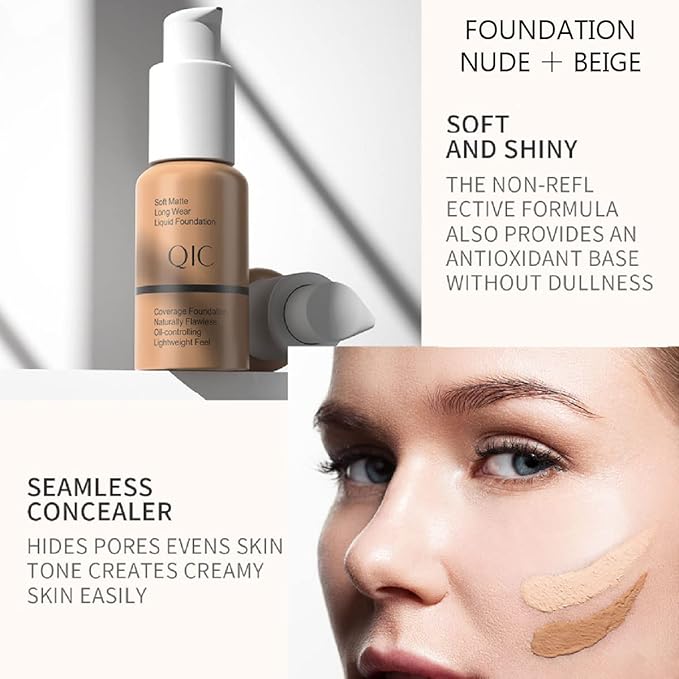 All in One Makeup Kit for Women Full Kit, Includes 12 Colors Naked Eyeshadow Palette, Foundation X 2, Eyeliner & Mascara, 2Pcs Lipstick and Makeup Brush, Gift Set for Women, Girls & Teens Makeup Set-Velvo Beauty