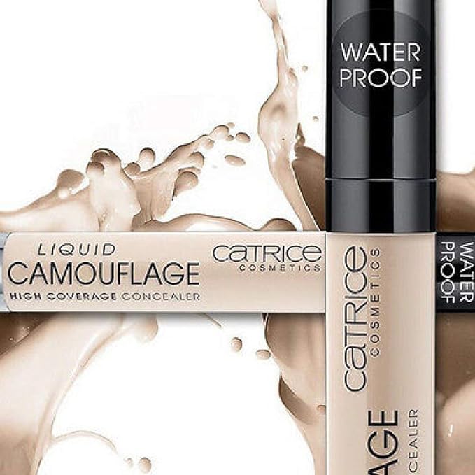 Catrice Liquid Camouflage Concealer (010 Porcelain) - Ultra Long Lasting Concealer for Optimal Coverage, Waterproof-Velvo Beauty