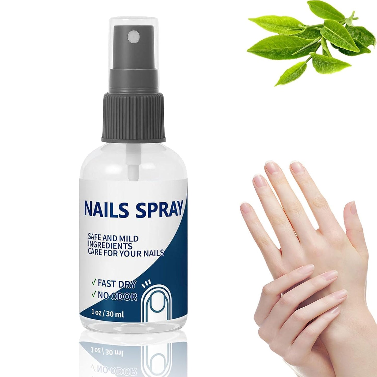 Nails Spray, New Tea Oil Extra-Strength Toenail Treatment, 7 Days Nail Treatment | Keeps Feet Fresh & Dry All Day | Men & Women (1 PCS)-Velvo Beauty