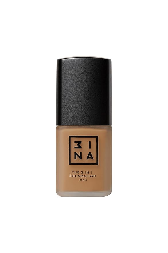 3INA The 3-In-1 Foundation 218 - Vegan Formula - Combination Of Primer, Concealer And Foundation - Medium Coverage - Natural Finish - Perfect For Covering Lines And Blemishes - Long Lasting - 1.01 Oz-Velvo Beauty