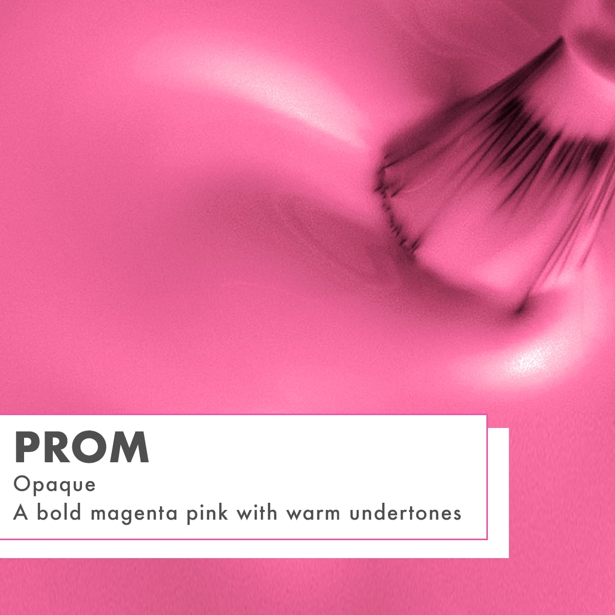 Olive & June Quick Dry Nail Polish | Instant Fast-Drying, Smudgeproof Color | 15-free, Vegan, Cruelty-Free Formula | Lasts up to 5 Days | Salon-Quality Manicure, Pedicure at Home | Prom Magenta Pink-Velvo Beauty